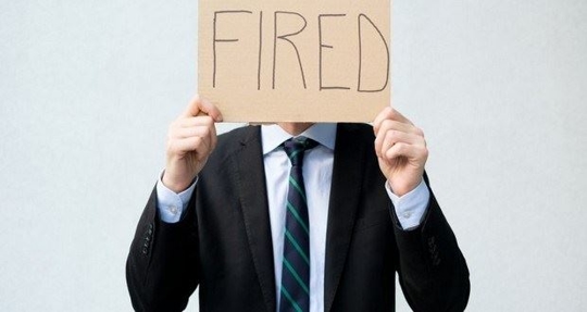 man fired